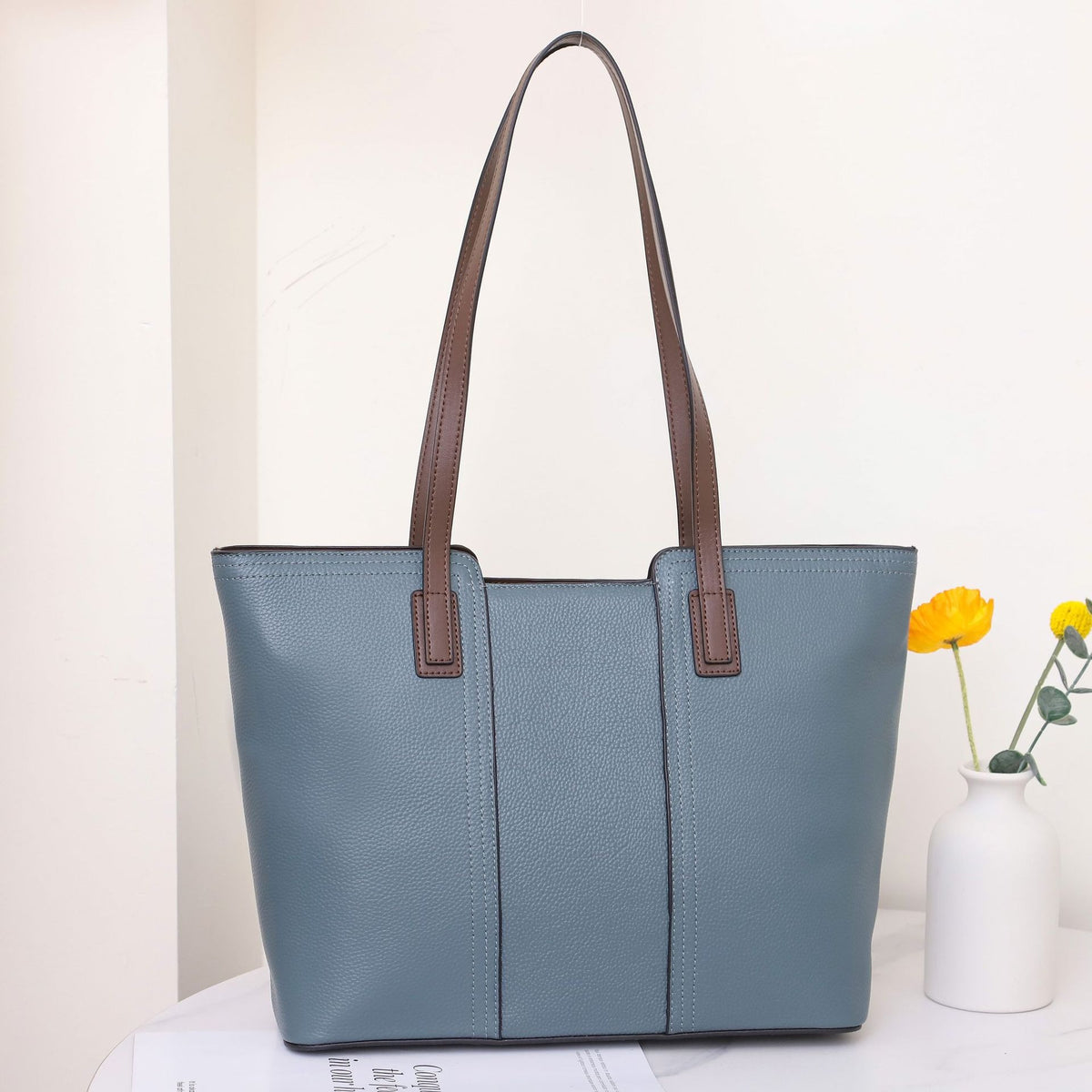 Margot Leather Commuter Tote