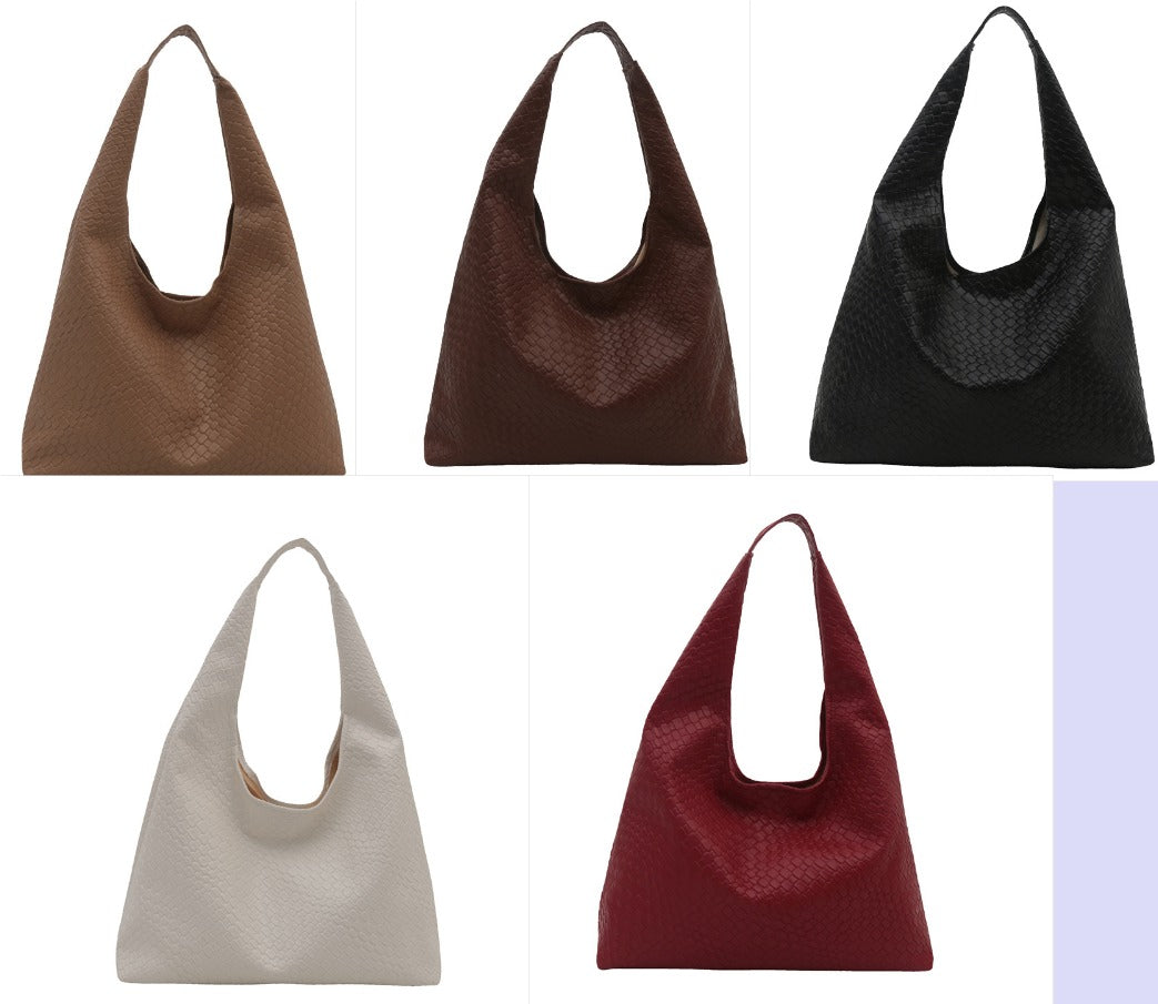 Marlow Woven-Effect Tote