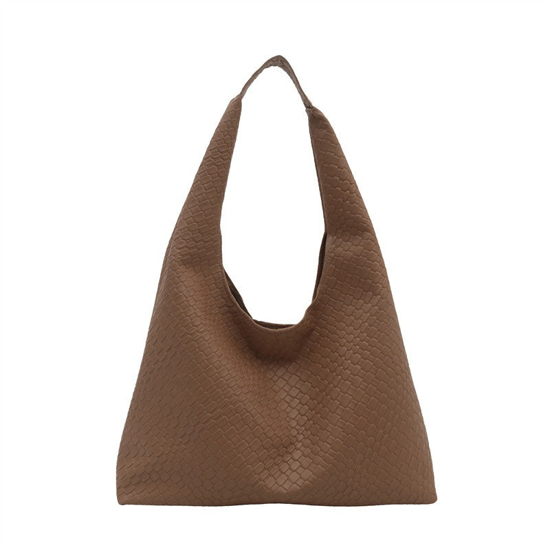 Marlow Woven-Effect Tote