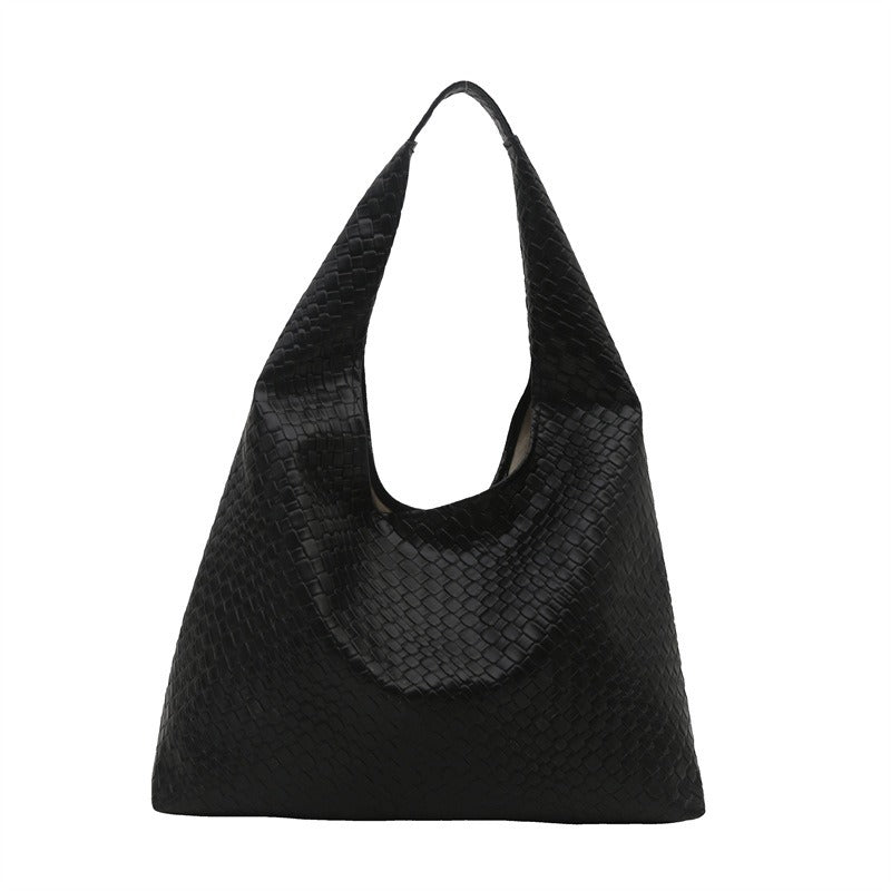 Marlow Woven-Effect Tote