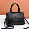 Camille Croc-Effect Crossbody