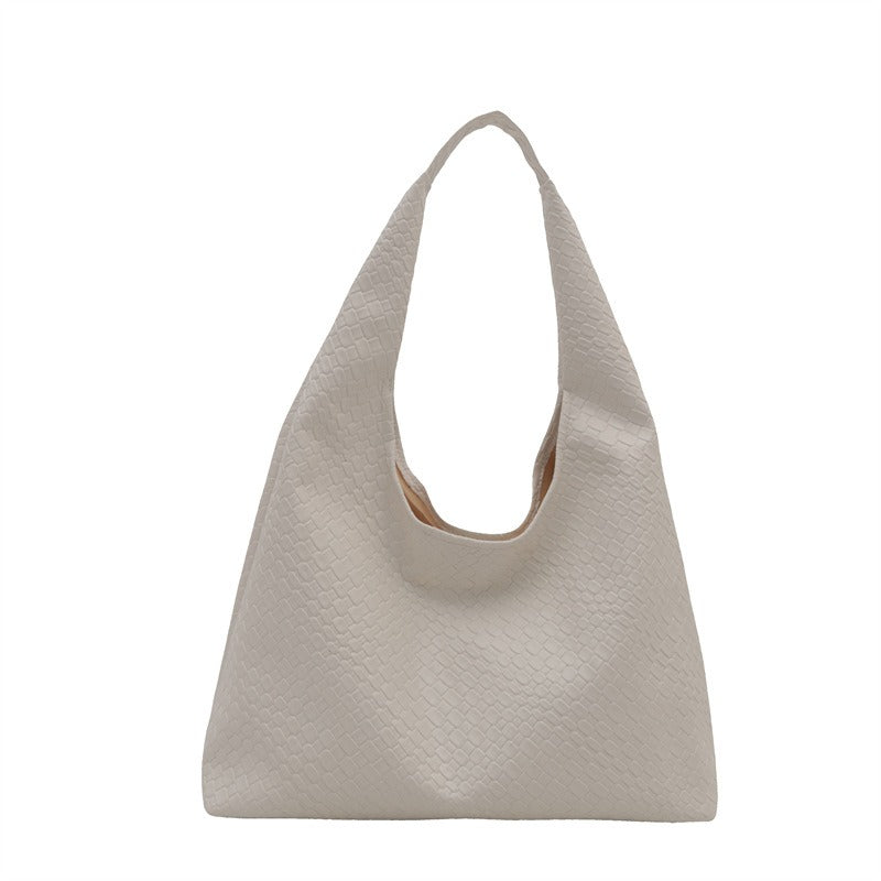 Marlow Woven-Effect Tote