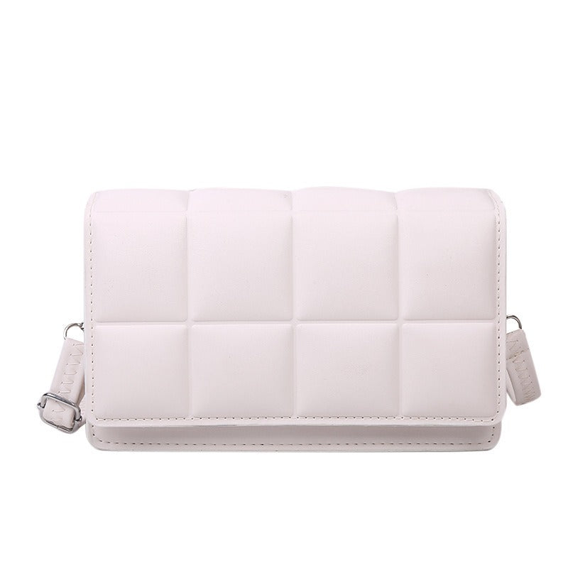 Briar diamond-texture crossbody handbag by AVÉRA