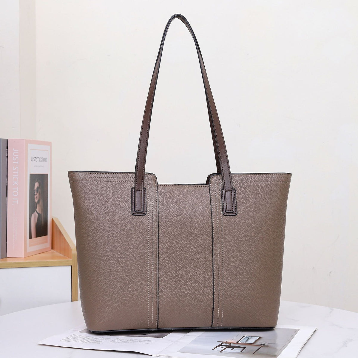 Margot Leather Commuter Tote