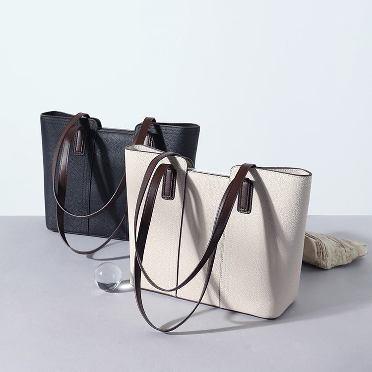 Margot Leather Commuter Tote